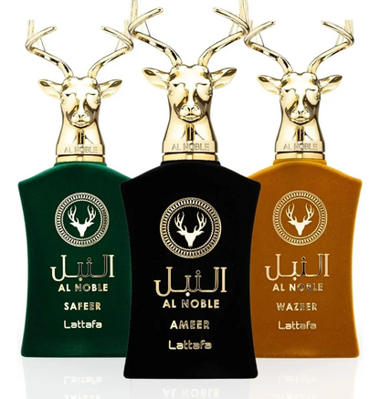 Sada 3 parfumov Al Noble Ameer Lattafa, Wazeer, Safeer Edp 100 ml