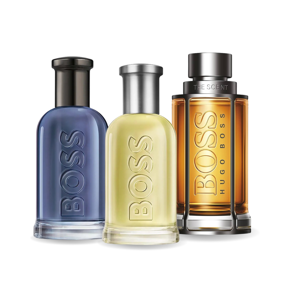 Sada 3 parfumov BOSS BOTTLED, BOSS THE SCENT, BOSS BOTTLED INFINITE 100ml