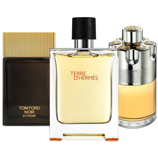 Terre de'Herme, Azzaro Wanted, Tom Ford Noir Extreme